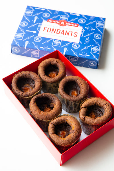 La boite de 6 fondants citrouille