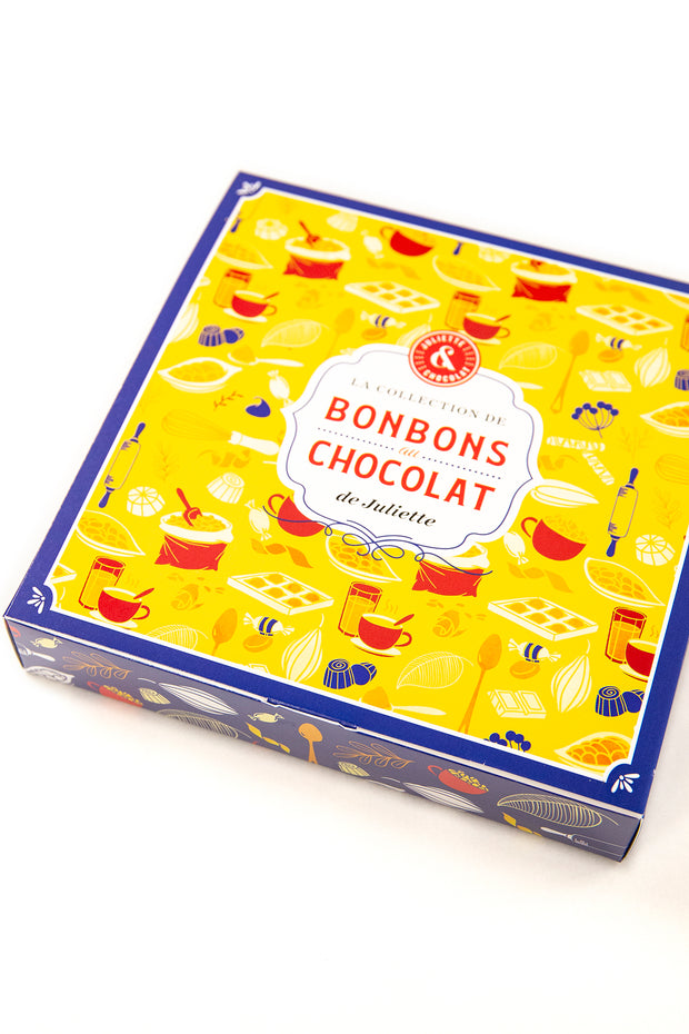 Gift box of 9 chocolate bonbons