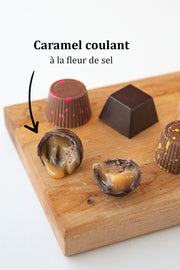 Box of 9 chocolate bonbons - Holiday edition 