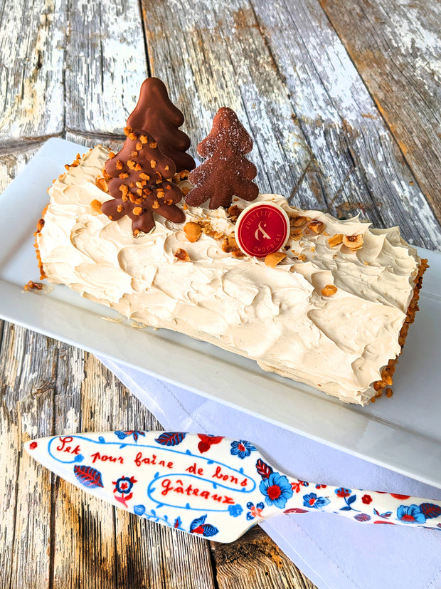 Praline Yule Log (8 to 10 guests)