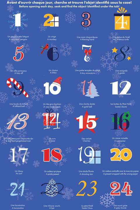 Le Calendrier de l'Avent 2025 de Juliette