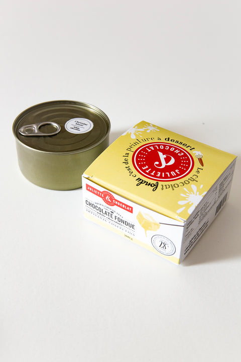 White chocolate fondue