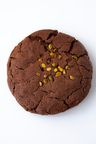 The Monster Cookie The Hulkookie - dark chocolate and creamy/crunchy pistachio heart)