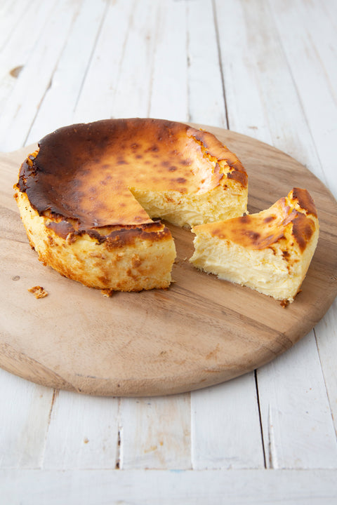 Gâteau au fromage San Sebastian (pour 6-8 convives)