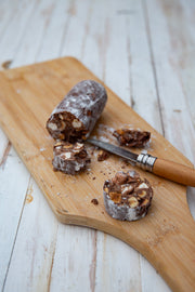 Chocolate Salami - Holiday Gingerbread Edition