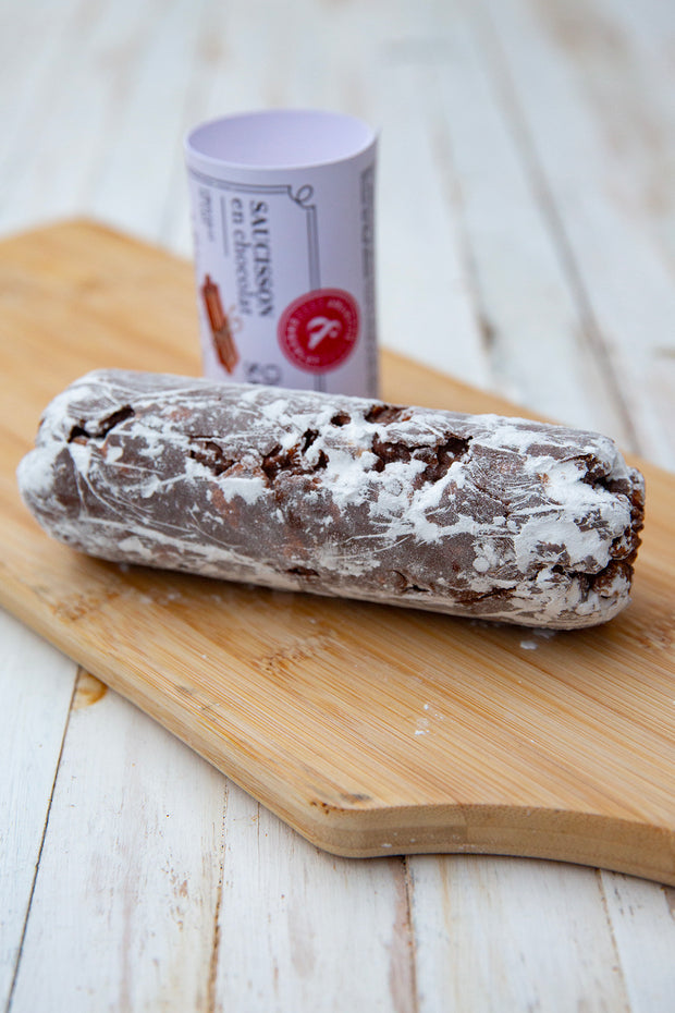 Chocolate Salami - Holiday Gingerbread Edition