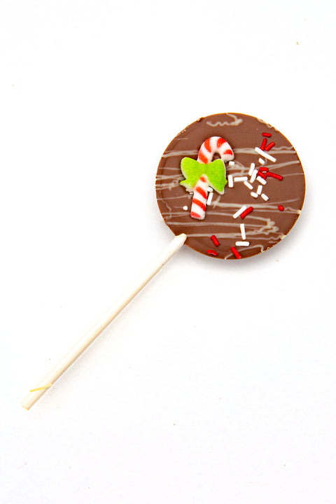 Sucette de Noël – Chocolat au lait