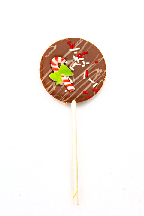 Sucette de Noël – Chocolat au lait