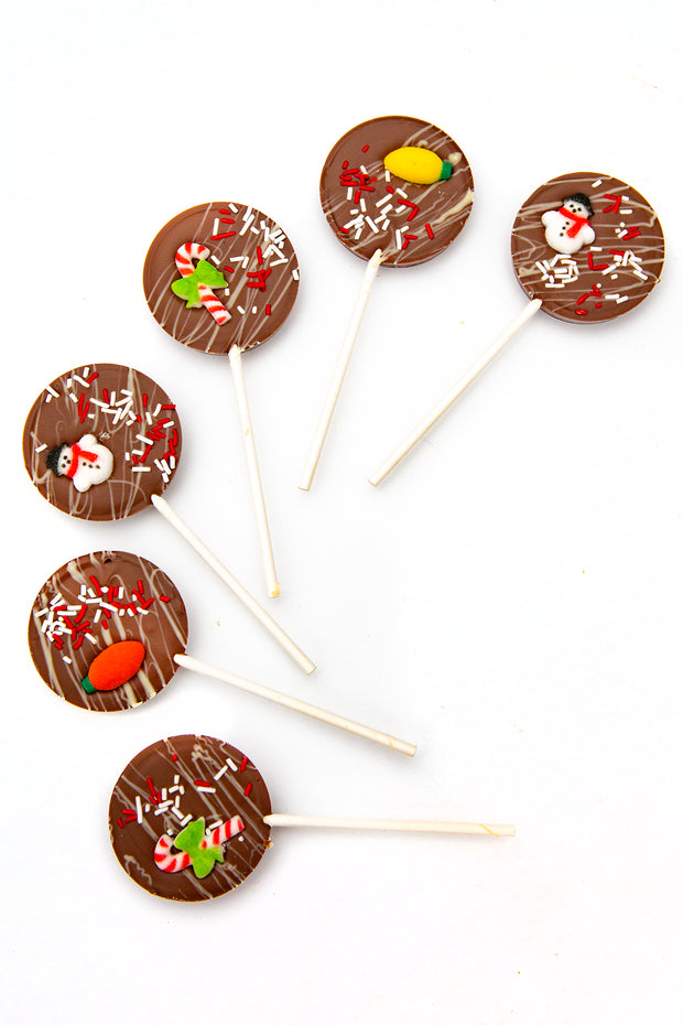 Sucette de Noël – Chocolat au lait