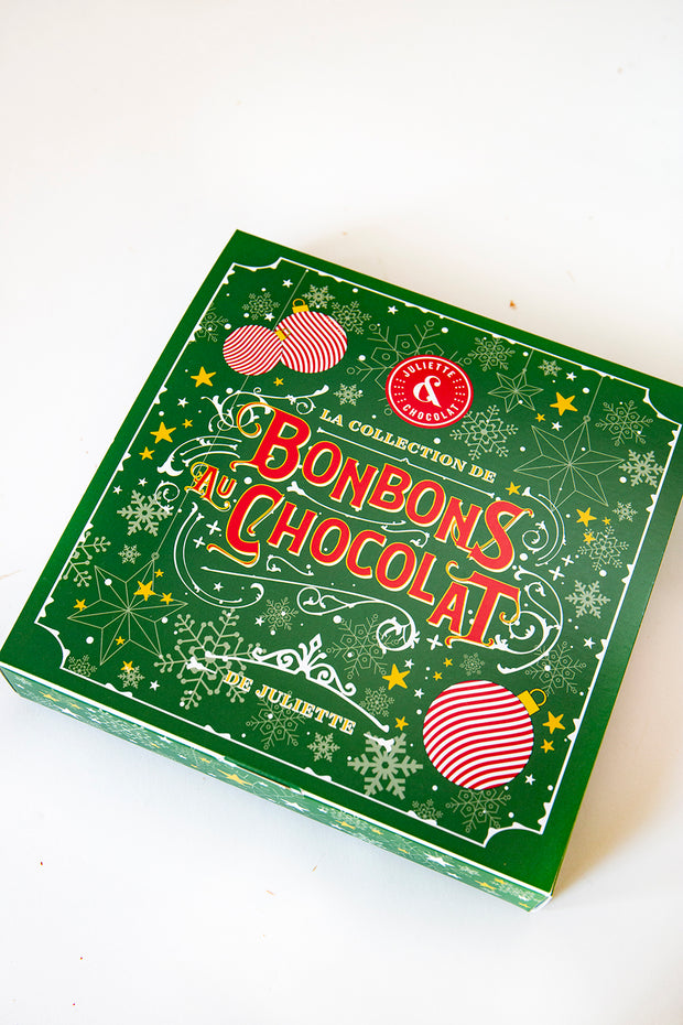 Box of 9 chocolate bonbons - Holiday edition 
