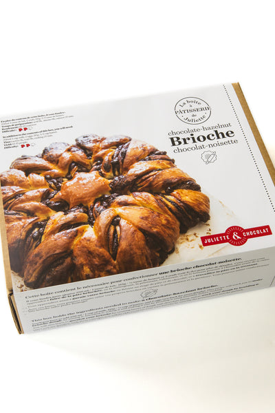 La boite à pâtisserie de Juliette no1 – brioche tressée chocolat-noisette