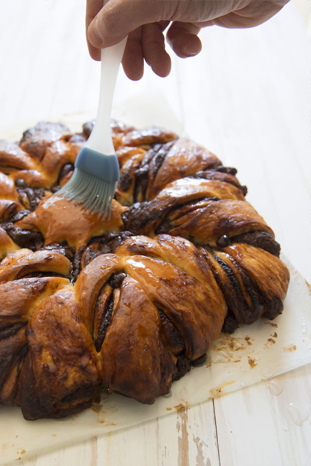 La boite à pâtisserie de Juliette no1 – brioche tressée chocolat-noisette