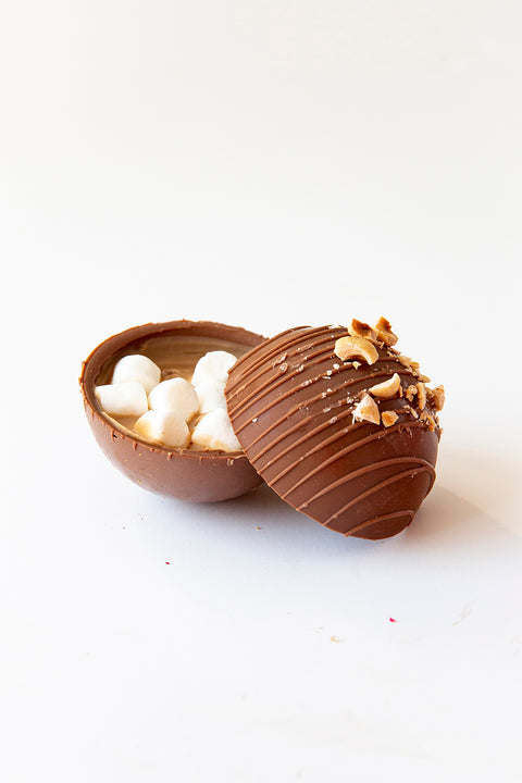 Bombe à chocolat chaud - saveur pralinée – Juliette & Chocolat