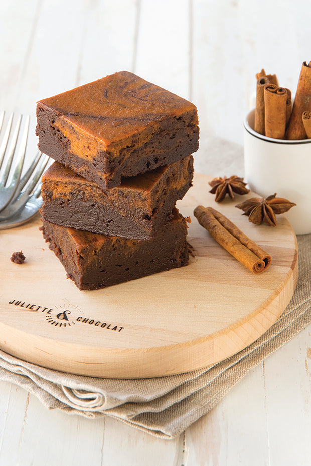Pumpkin Spice Brownie