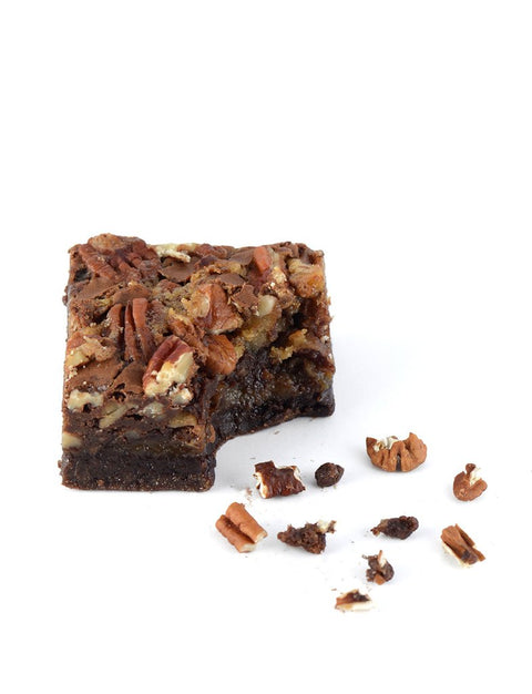 Juliette's 12 brownie set with caramel spread