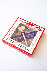 Unicorn chocolate bar to break