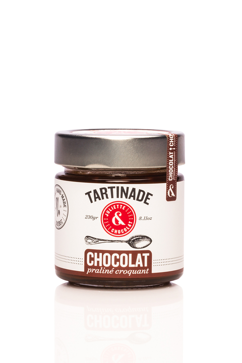 Tartinade Praliné croquant par Juliette & Chocolat