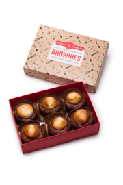 La Collection de 6 Brownies aux choix | Juliette & Chocolat