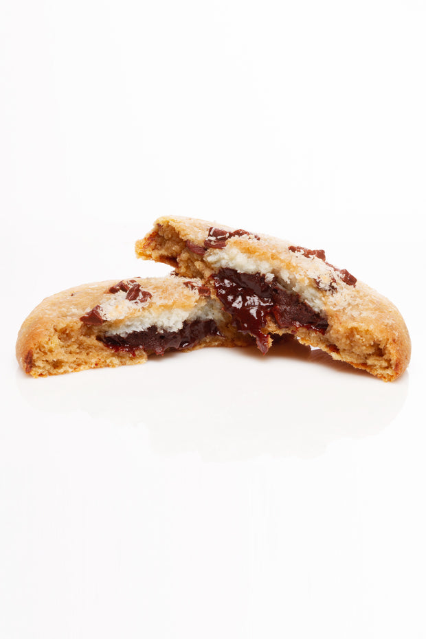 Le "biscuit Monstre" King Kookie (Banane, pépites de chocolat, noix de coco)