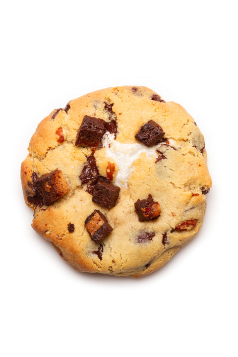 The Monster Cookie Abominable Snowcookie (Vanilla, chocolate & marshmallow)