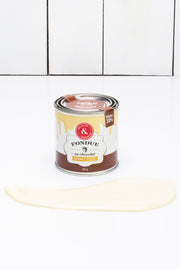 Fondue au chocolat blanc 28% par Juliette & Chocolat