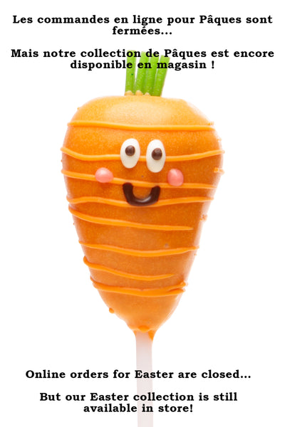 Brownie Pop Easter Carrot