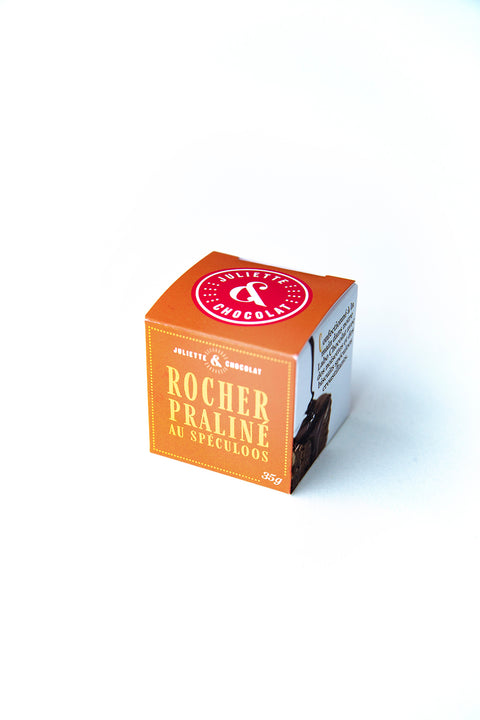 Rocher croustillant praliné au spéculoos