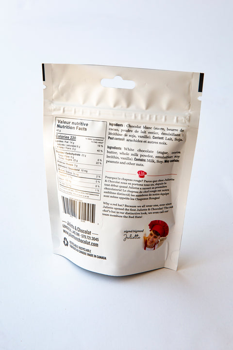 Pistoles de chocolat blanc 28%