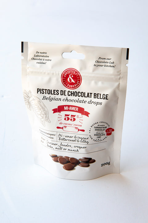 Bittersweet 55% Dark Chocolate Drops