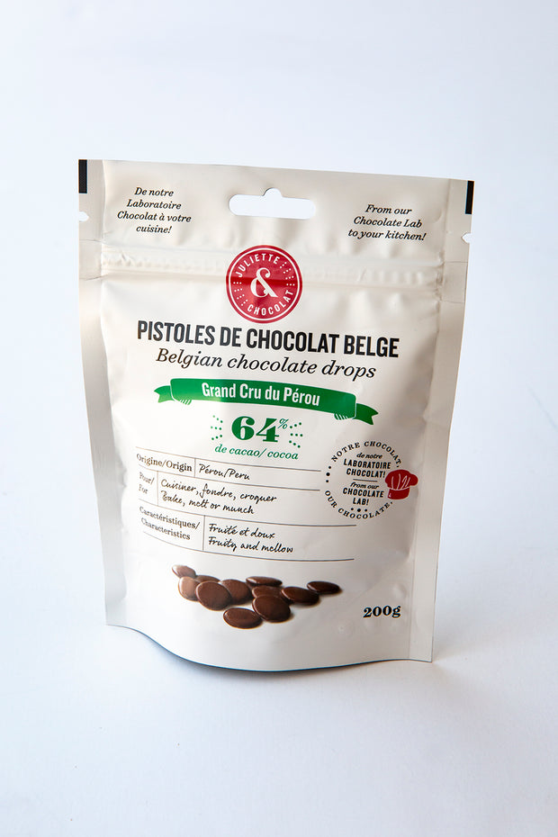 Peru 64% Dark Chocolate Drops