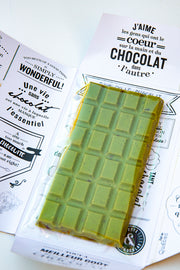 Matcha green tea - Chocolate bar