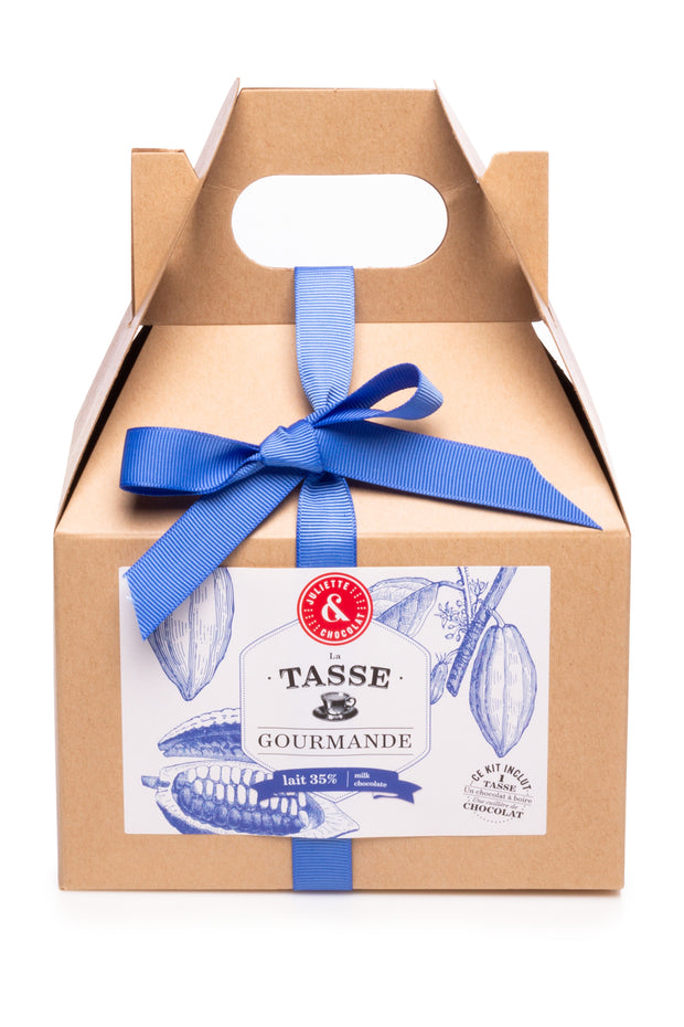 Tasse gourmande chocolat chaud
